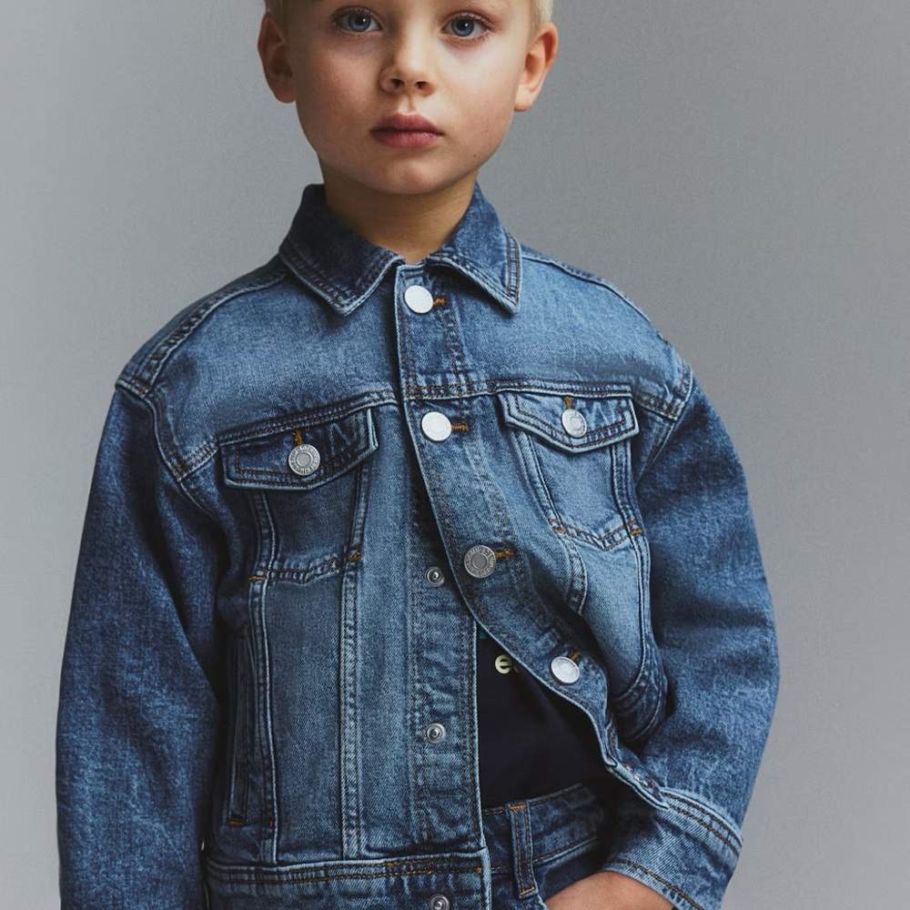 H&M Kids Blue Denim Jacket